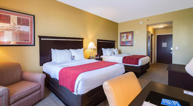 Четырёхместный номер Standard Comfort Inn and Suites Maingate South Davenport