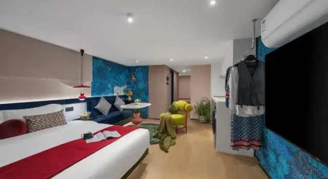 Люкс Luxury Park Shijia boutique apartment (Guangzhou Yangang Metro Station Store)