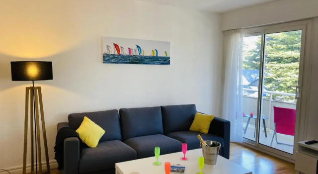 Port En Dro, Bel Appartement Carnac, 100m de la Grande Plage, Rezerwuj Apartament Carnac 