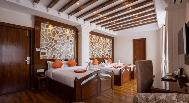 Четырёхместный номер Deluxe Airport Himalaya Boutique Hotel