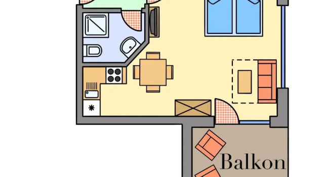 Апартаменты Appartementhaus Bellevue Binz