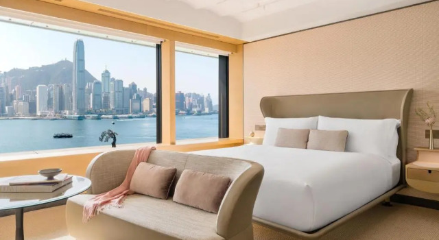 Двухместный номер Premium с видом на гавань Regent Hong Kong