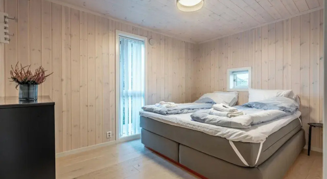 Семейный коттедж с 4 комнатами с видом на океан Lofoten Links Lodges