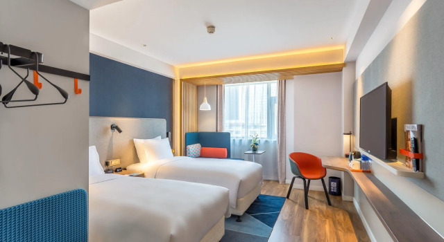 Двухместный номер Standard с видом на город Holiday Inn Express Xian Ancient Town West by IHG