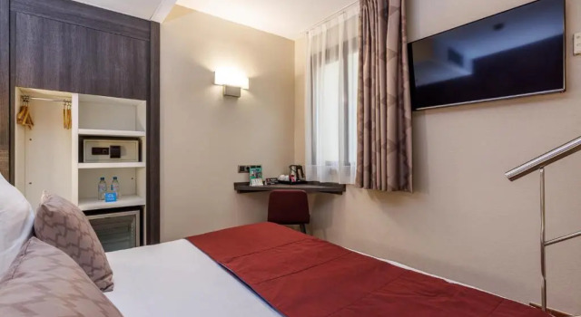 Одноместный номер Small Цокольный этаж Hotel Ronda Lesseps