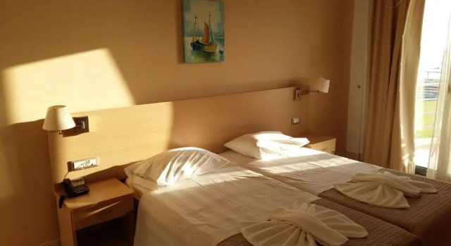 Двухместный номер Deluxe с видом на море Ostria Hotel Kakovatos Beach