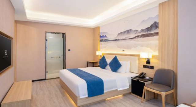 Люкс Business H Hotel (Zuoquan Binhe Road)