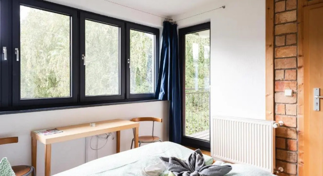 Номер Standard Basiskulturfabrik Öko-Hotel