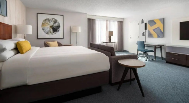 Двухместный полулюкс San Francisco Marriott Fishermans Wharf