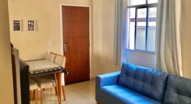 Lindo Apartamento 2 Qts - 3 minutos a pé da Praia do Morro - Com Suíte - Garagem coberta - Wi-Fi - Netflix- Acomoda 6 Pessoas, Забронировать Апартаменты/квартира Апартаменты Гуарапари, рядом с Culture House, Апартаменты/квартира