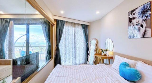 Апартаменты с 2 комнатами с балконом The Sóng Vũng Tàu - Windys Homestay Miễn Phí Hồ Bơi Vô Cực