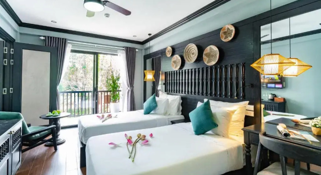 Семейный номер Standard с балконом Daisy An Bang Villa