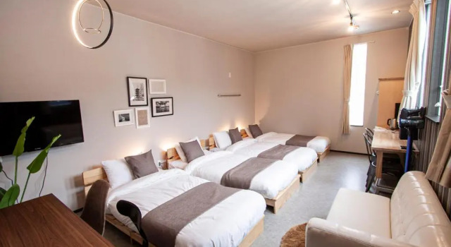 Семейный номер Standard UCHI Living Stay TOYOHIRA