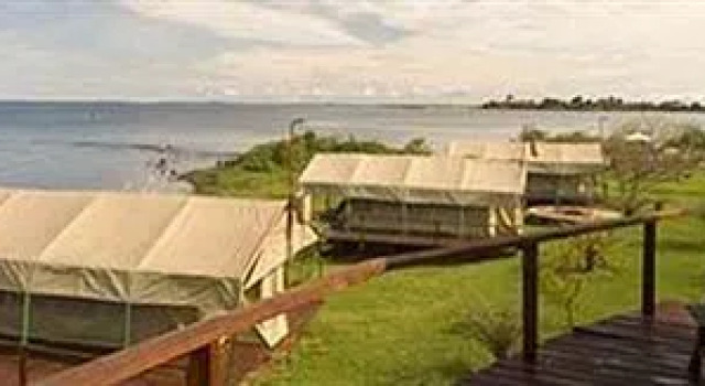 Ngamba Island Tented Camp, Prenota Hotel Ngamba Island 