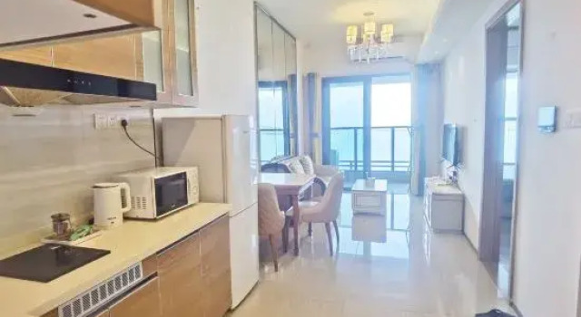 Люкс c 1 комнатой с видом на сад Yijia Boutique Suite Apartment (Haihua Island)