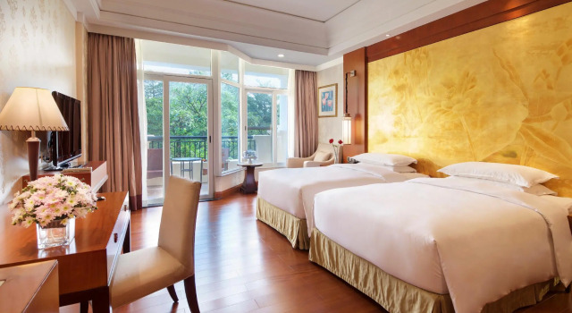 Двухместный номер Superior с видом на сад Goodview Hot Spring Hotel Tangxia
