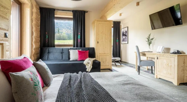 Двухместный номер Deluxe с балконом Highlander Heart Residence