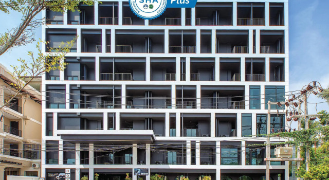 Двухместный номер Chimpanzee Blu Monkey Hub and Hotel Phuket Town- Free All Day Coworking space