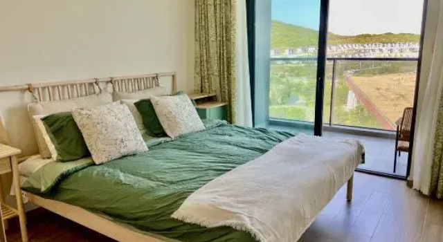 Люкс с 2 комнатами с видом на море Xiangshan Baishawan Beach Kaboo&Milla Seaview Homestay