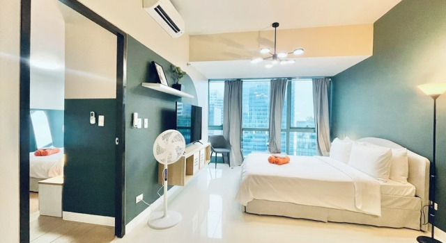 Номер Deluxe One Uptown Opposite of grandhyatt hotel manila Taguig city