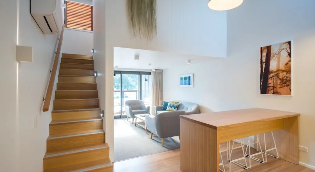 Апартаменты с 2 комнатами с частичным видом на море Kaiteriteri Recreation Reserve Apartments
