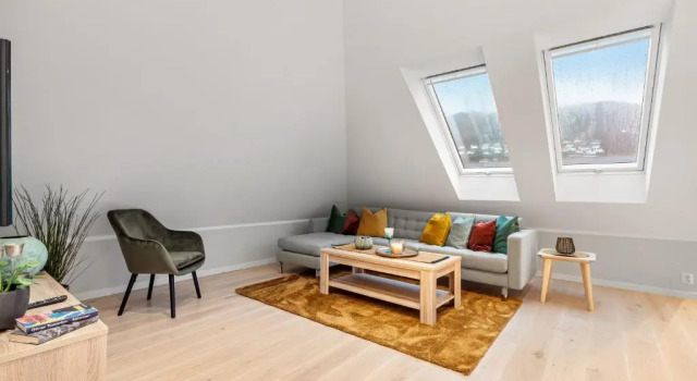 Апартаменты с 2 комнатами с балконом Høyden Apartments