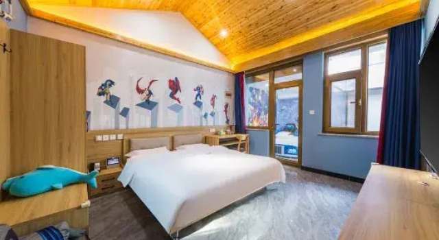 Люкс Deluxe Beijing Hua Jian Zui Homestay (Beijing Tongzhou Global Resort Branch)