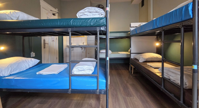 Кровать в общем номере (мужской номер) Hostel Cosmos Amsterdam