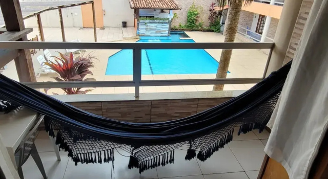 Трёхместный номер Standard с балконом и с видом на бассейн Hotel Malibu