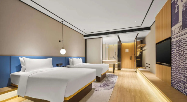 Семейный номер Standard Hilton Garden Inn Jinzhong Yuci