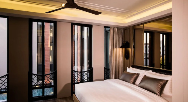 Номер Deluxe с красивым видом из окна De Chai the Deco Chiang Mai