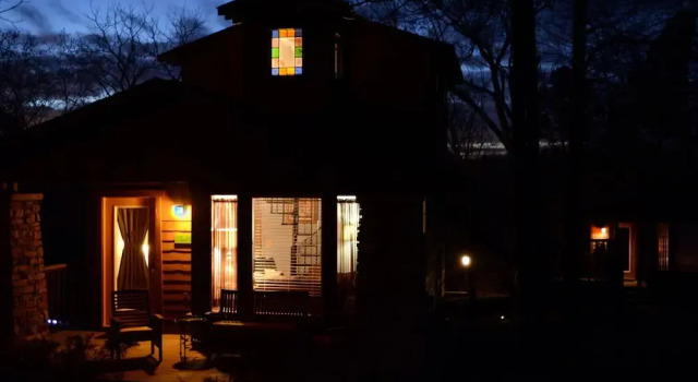 The Woods Cabins, Забронировать Дом для отпуска Виллы Юрика-Спрингса, рядом с Историческая железная дорога Юрика-Спрингс и Северного Арканзаса, Вилла