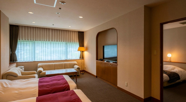 Трёхместный номер Standard Katsuyama New Hotel
