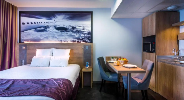 Двухместный номер Standard Best Western Les Aureliades Saint Nazaire