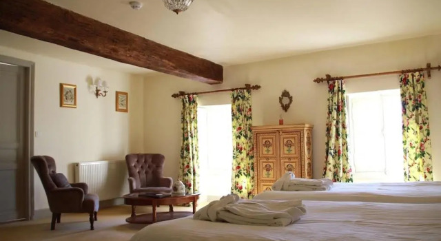 Двухместный номер Standard с видом на сад Chateau Le Mas De Montet