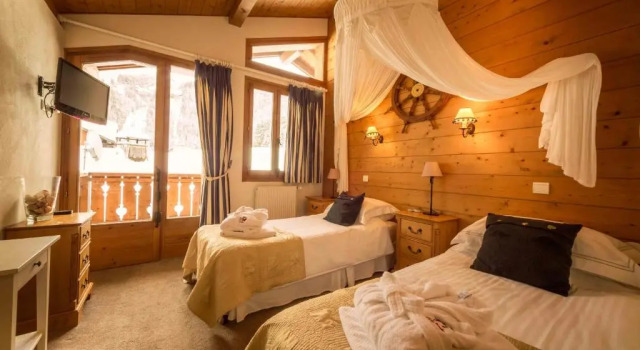Двухместный номер Standard Hôtel et Chalet Au Coin Du Feu Chilly Powder