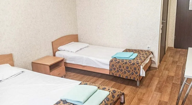 Кровать в общем номере Мини-отель Smart Hotel Волгоград
