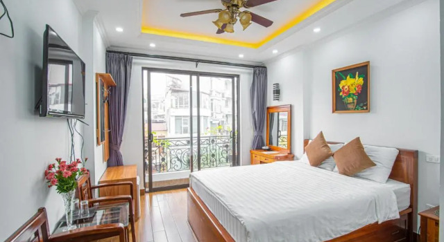 Двухместный номер Deluxe с балконом Miah Boutique Homestay