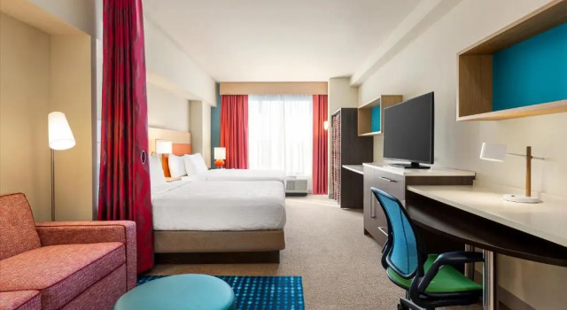 Четырёхместный студио люкс Home2 Suites By Hilton Nashville West End Avenue