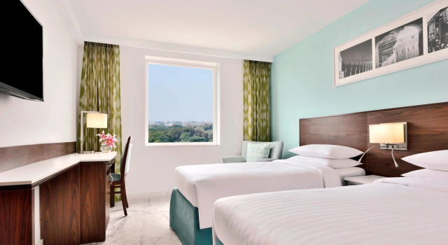 Двухместный номер Deluxe Fairfield by Marriott Pune Kharadi