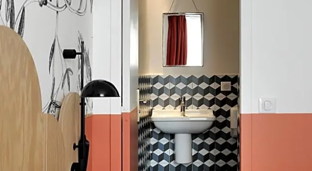 Номер Deluxe Caulaincourt Montmartre by Hiphophostels