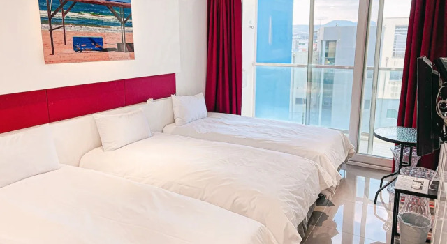 Трёхместный номер Standard Hamdeok Beach Stay Jeju