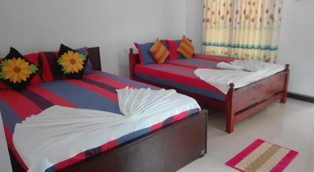Трёхместный номер Standard с красивым видом из окна Green Garden Homestay