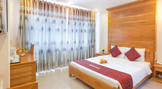 Двухместный номер Deluxe с видом на город Thien Hai Hotel