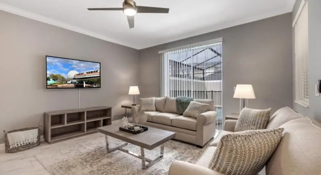 Gorgeous 4 Bd Close to Disney w/ Pool @ Storey Lake Resort 4243, Забронировать Курортный отель Курортные отели Киссимми, рядом с Региональный парк Shingle Creek, Курортный отель