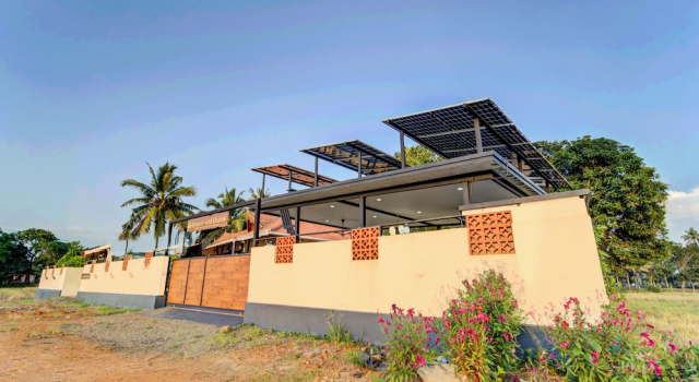 ELIVAAS Breeze & Grains 3BHK with Patio, Book Villa Villaer i Muhamma, Villa