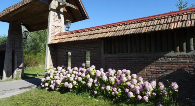 Апартаменты с видом на бассейн Cabañas Parque Salto del Laja
