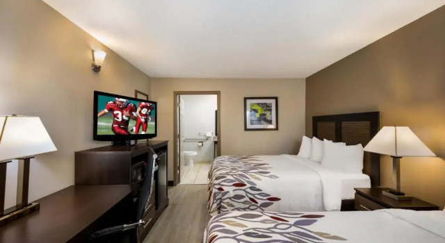 O podwyższonym standardzie czteroosobowy pokój Quality Inn Jasper
