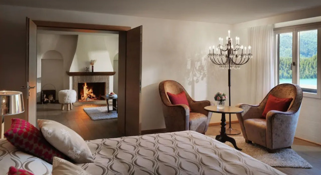 Люкс Giardino Bed & Breakfast Sankt Moritz - Champfèr