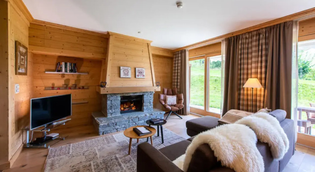 Номер Standard Chalet RoyAlp Hôtel & Spa